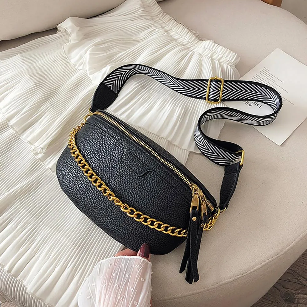 Street Style Chain Fanny Pack Waist Bag