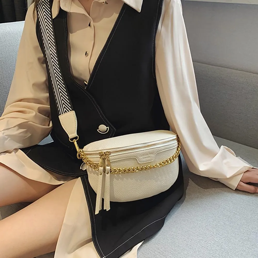 Street Style Chain Fanny Pack Waist Bag