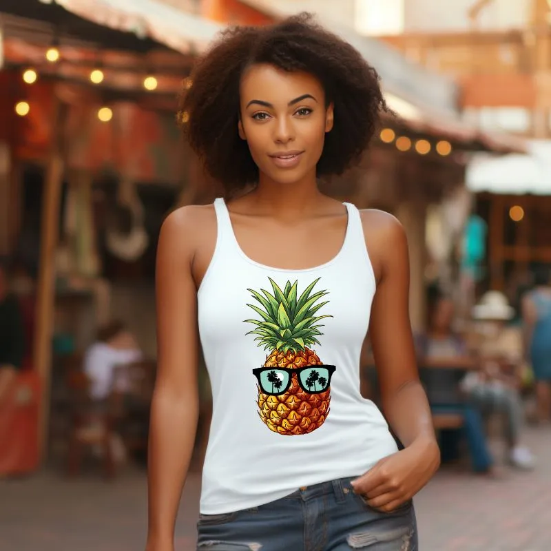 Summer Pineapple Design PNG Downlaod