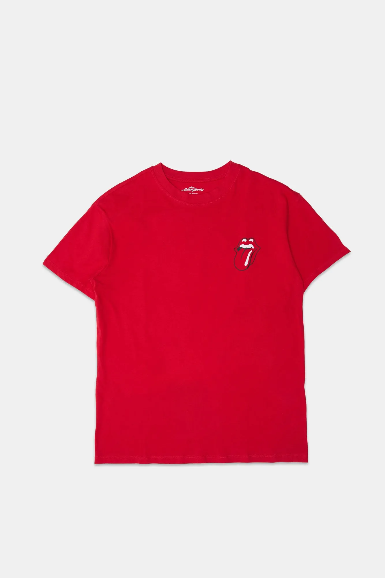T-shirt coupe boyfriend imprimé The Rolling Stones femme