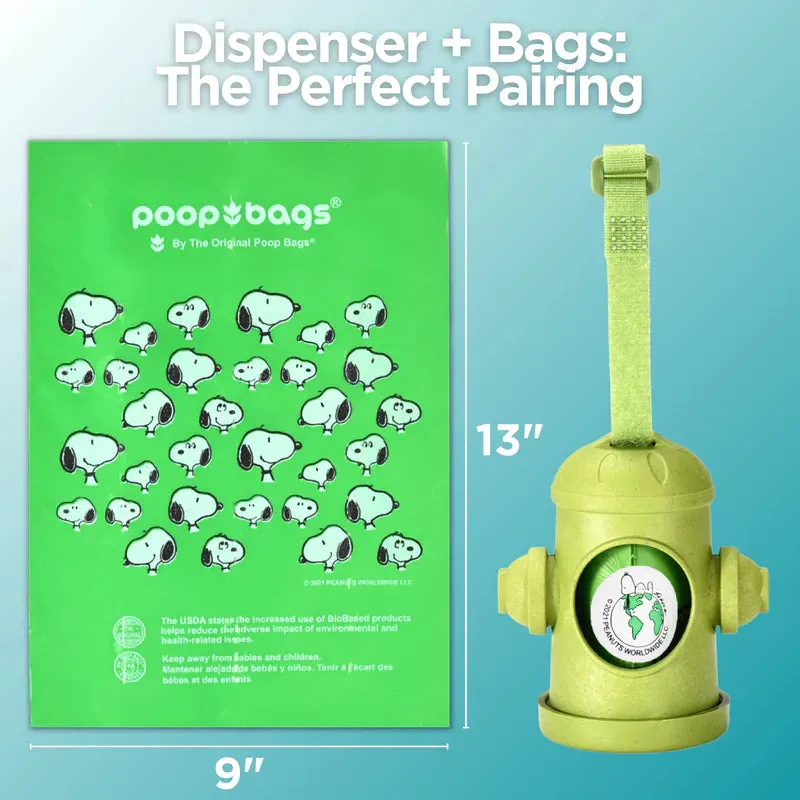 The Original Poop Bags Hydrant Dispenser   Leash Roll Poop Bags