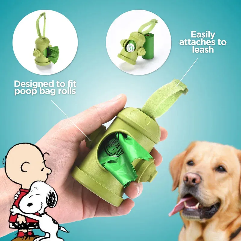 The Original Poop Bags Hydrant Dispenser   Leash Roll Poop Bags