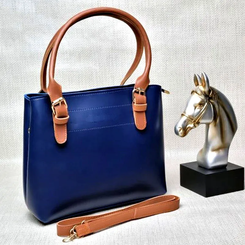 Top Handle Faux Leather Shoulder Bag for Women #Ck665 #22