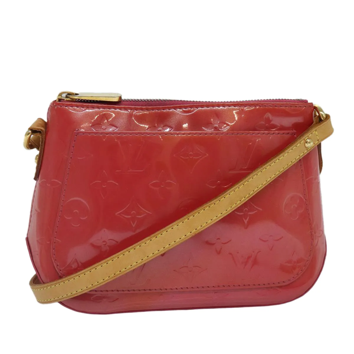 Trendy Inspired Louis Vuitton Monogram Vernis Minna Street Bag Pink Fran Boise M9146f Auth 87739