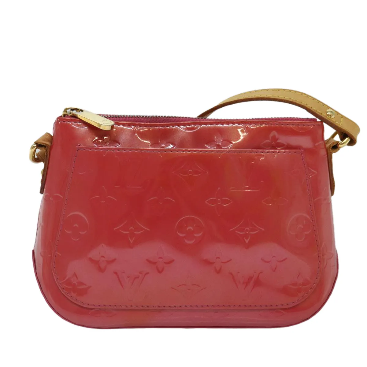 Trendy Inspired Louis Vuitton Monogram Vernis Minna Street Bag Pink Fran Boise M9146f Auth 87739
