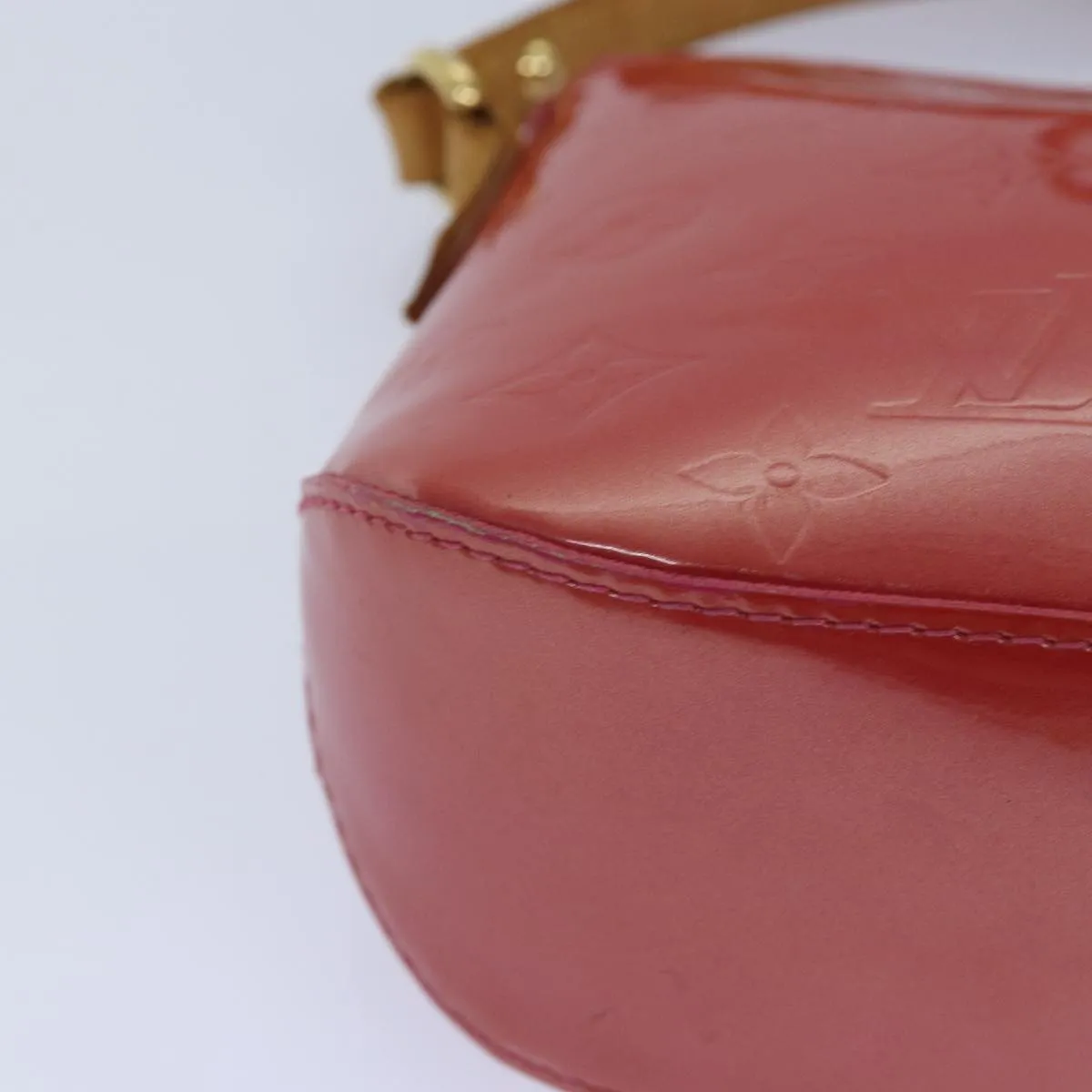 Trendy Inspired Louis Vuitton Monogram Vernis Minna Street Bag Pink Fran Boise M9146f Auth 87739