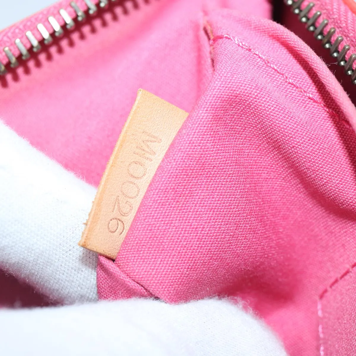Trendy Inspired Louis Vuitton Monogram Vernis Minna Street Bag Pink Fran Boise M9146f Auth 87739
