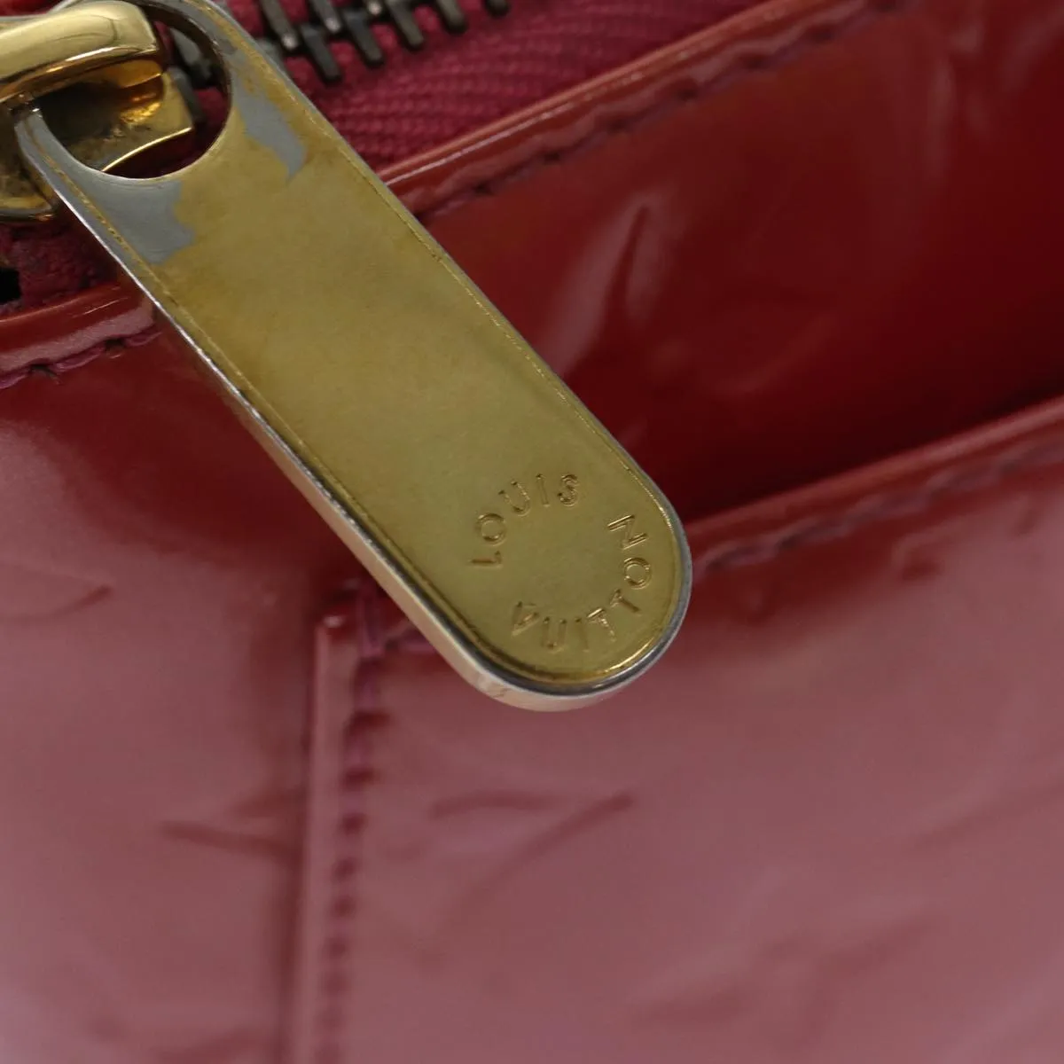 Trendy Inspired Louis Vuitton Monogram Vernis Minna Street Bag Pink Fran Boise M9146f Auth 87739
