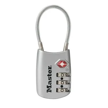 TSA-Approved Luggage Lock with Flexible Shackle