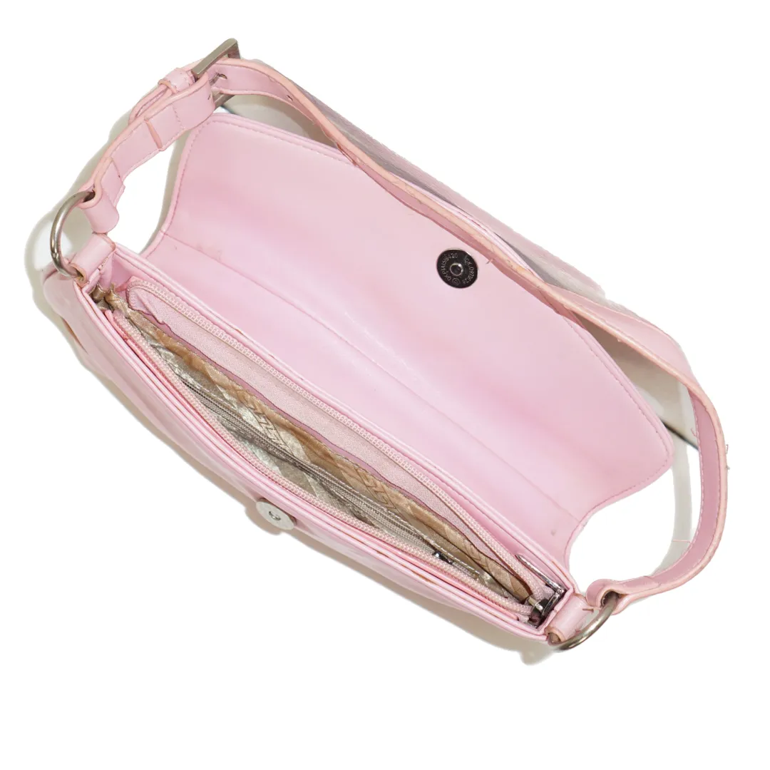 VINTAGE Y2K Pink Mini Baguette Bag