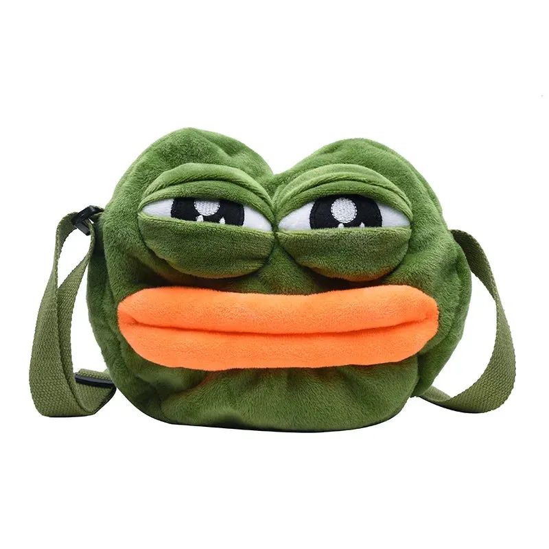 Weird Frog Shoulder Plush.