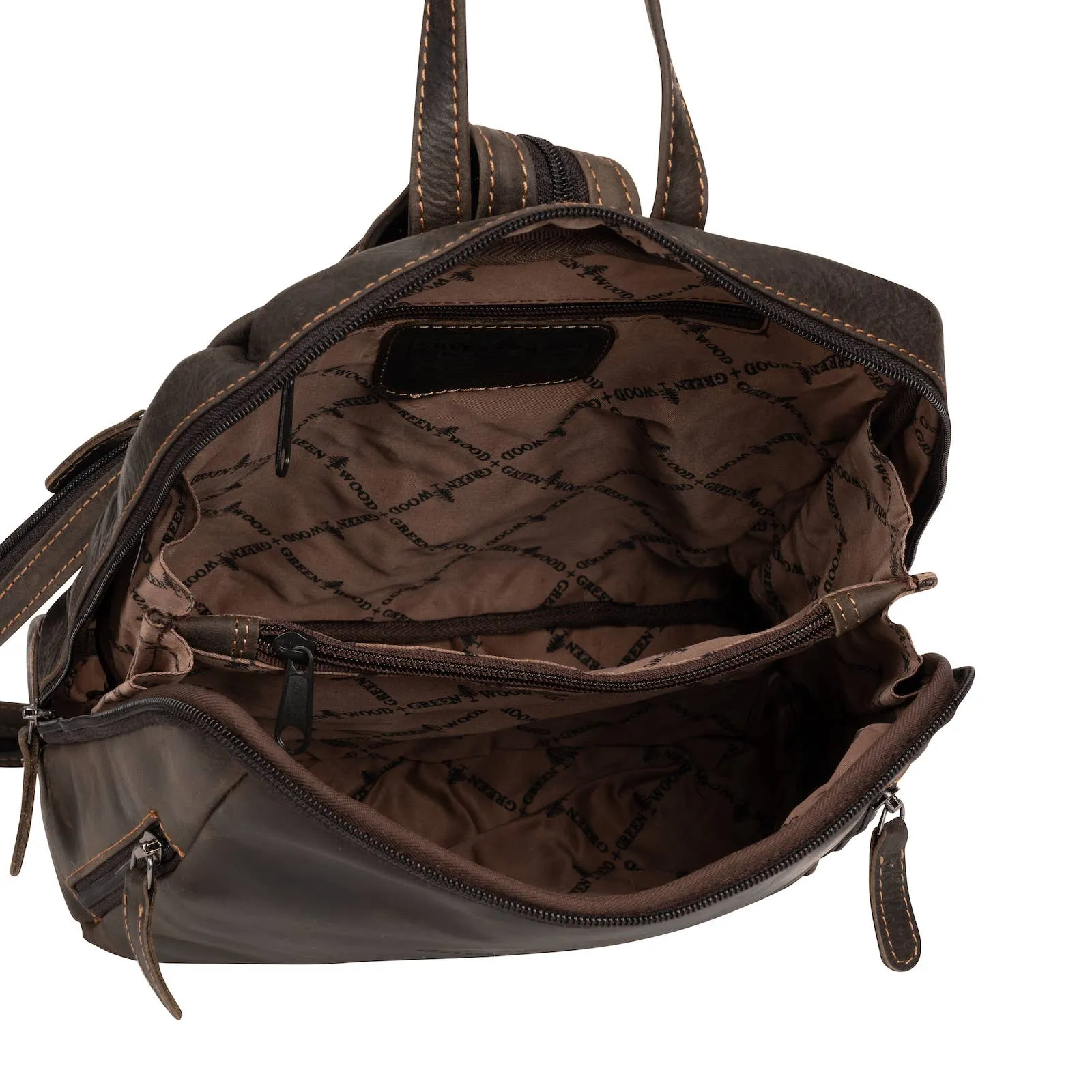 West Sling Leather Mini Backpack