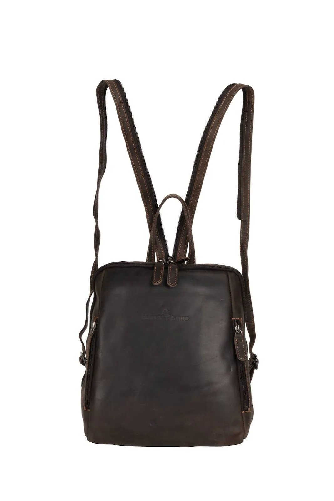 West Sling Leather Mini Backpack