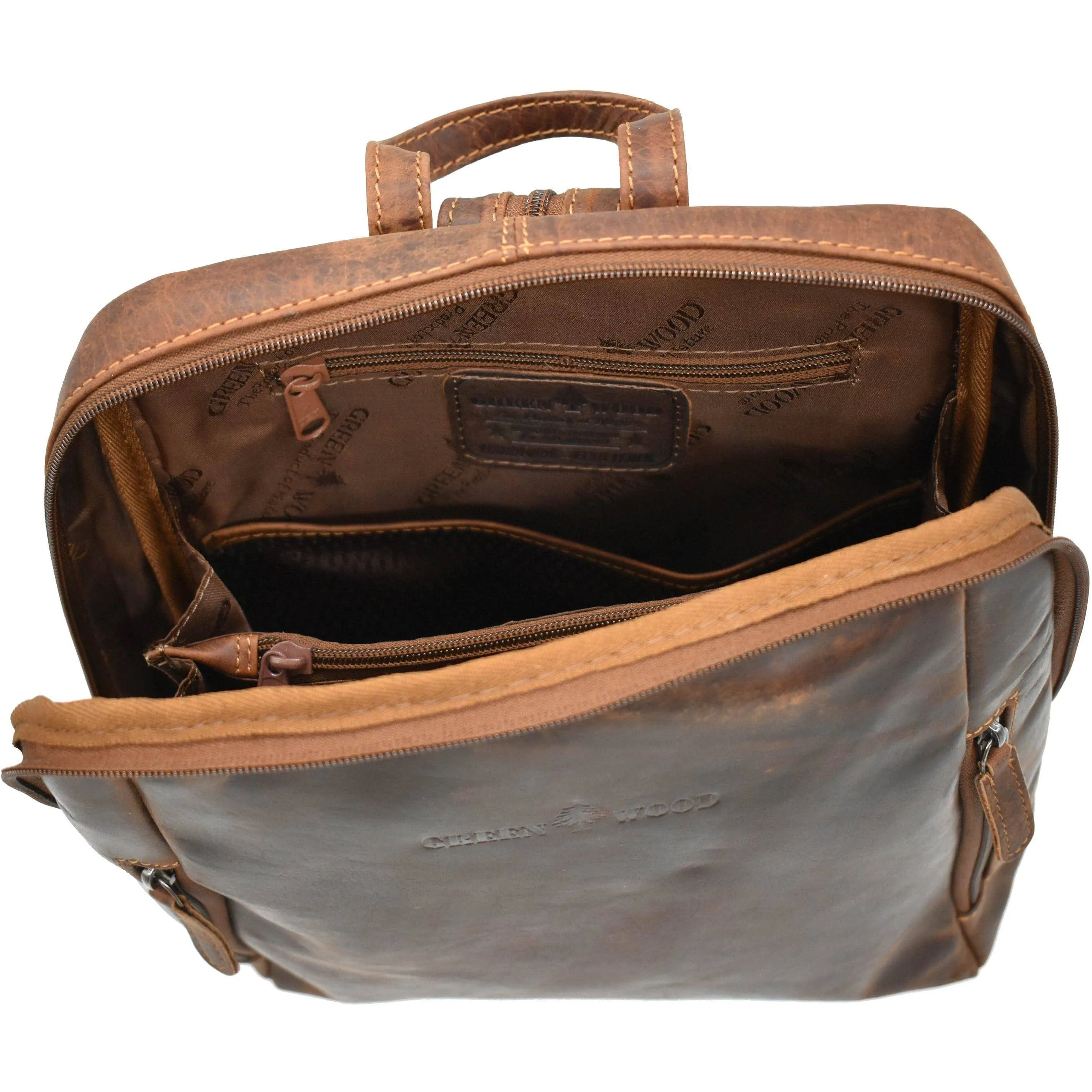 West Sling Leather Mini Backpack