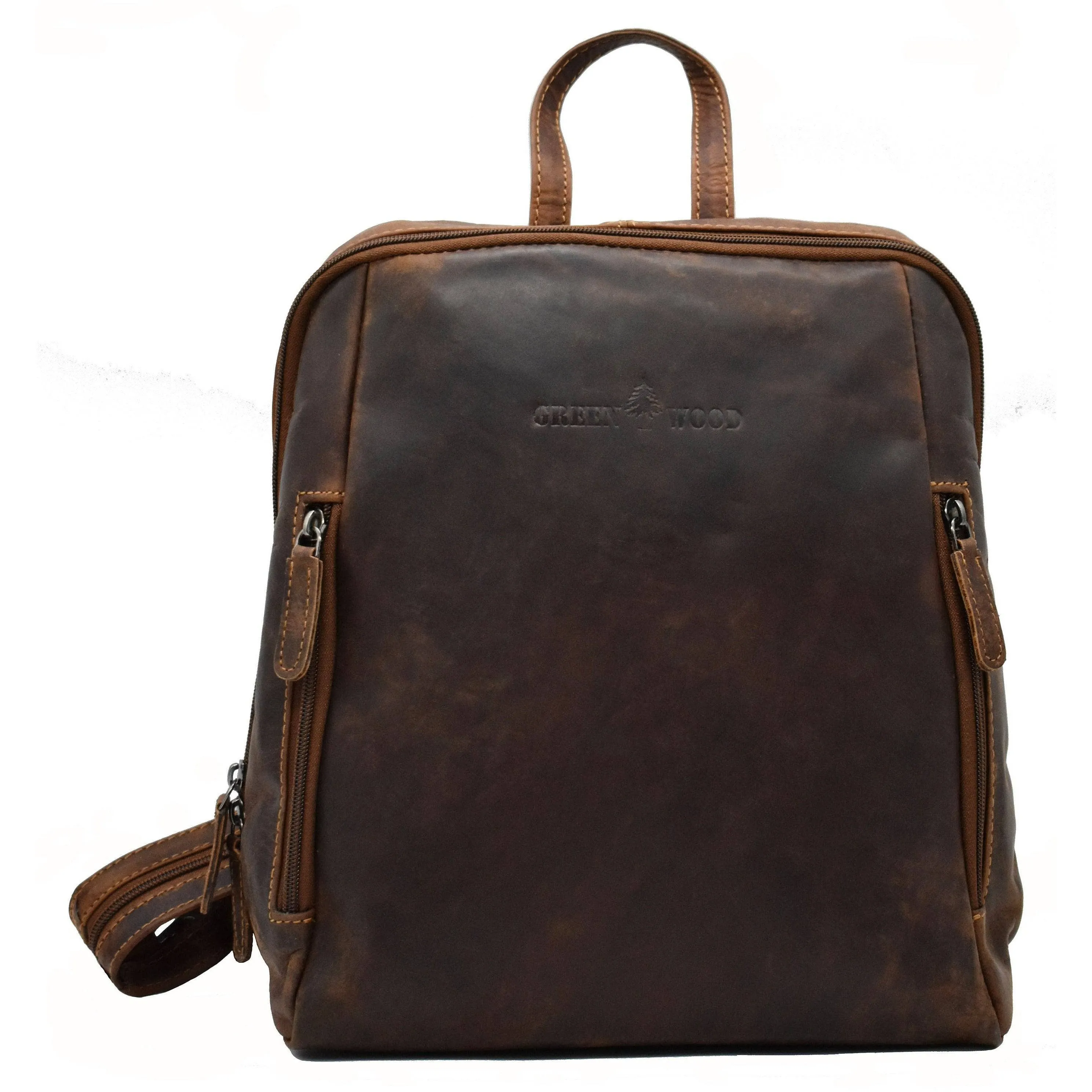 West Sling Leather Mini Backpack