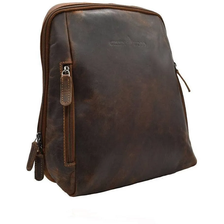 West Sling Leather Mini Backpack