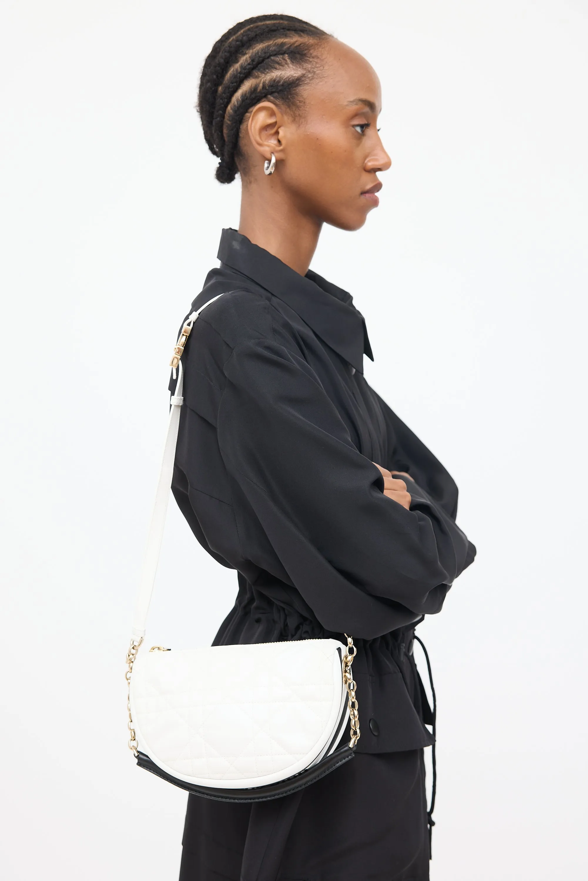 White Vibe Crossbody Bag