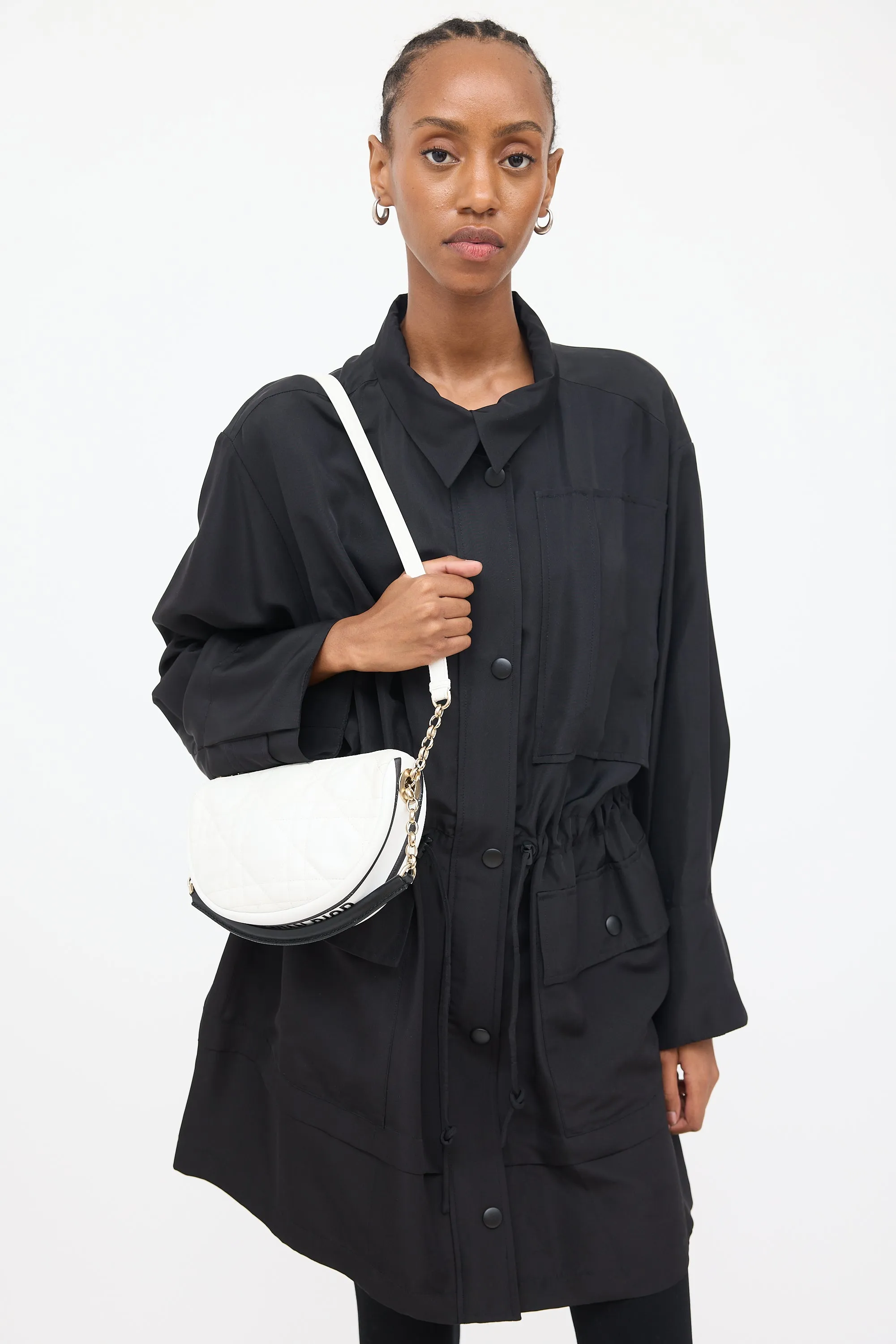 White Vibe Crossbody Bag