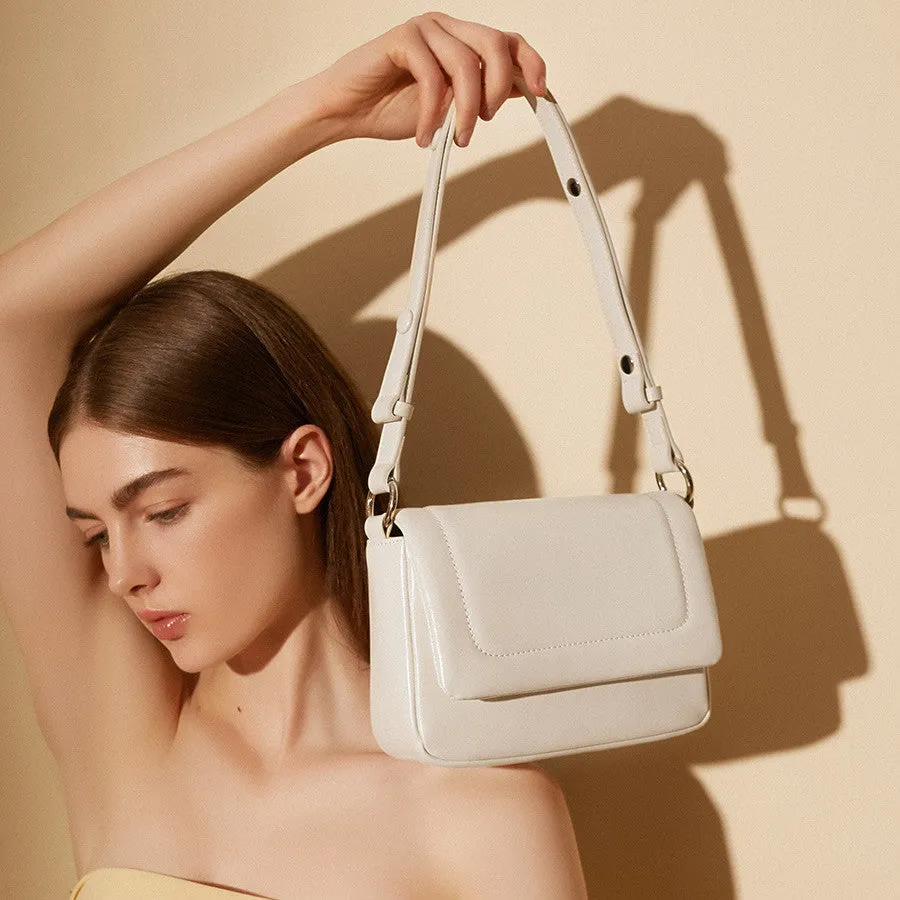 Women's Genuine Leather Clouds Shoulder Bag