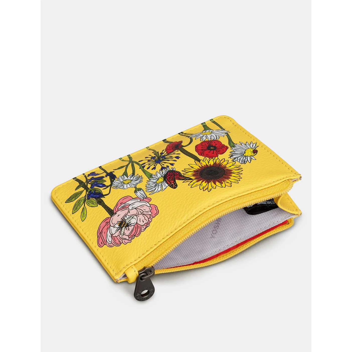 Yoshi Buttercup Wildflowers Zip Top Purse